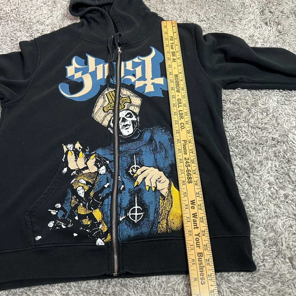 Ghost Band Handful of Demons Hoodie Hoodie Zip Medium Mens Concert Tour Metal - Picture 4 of 7